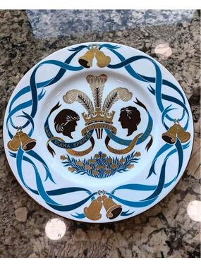 Princess Diana And Prince Charles Wedding Collector Plate Wedgwood #816 Of 2000